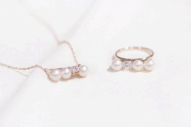 14k,18k Mini Tasa Pearl necklace - 공방301
