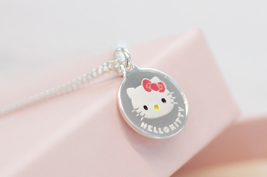 hello kitty round necklace - 공방301